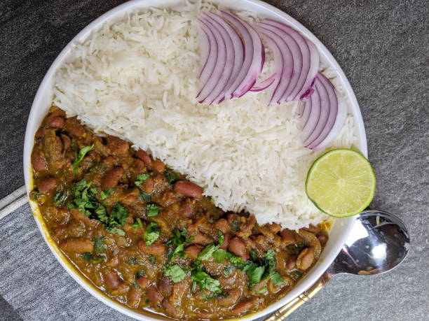 Chole Chawal Recipe | Spiced Chickpeas with Steamed Rice