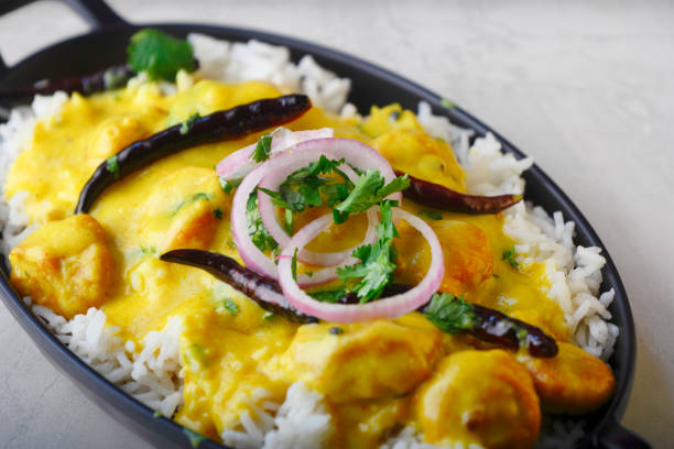 Authentic Kadhi Chawal Recipe Comforting Indian Meal