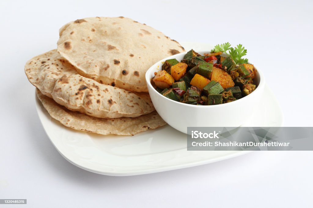 Chapati Sabzi Recipe Quick Indian Lunch or Dinner
