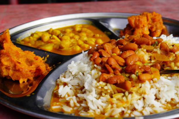 Chole Chawal Recipe | Spiced Chickpeas with Steamed Rice