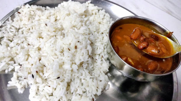 Chole Chawal Recipe | Spiced Chickpeas with Steamed Rice